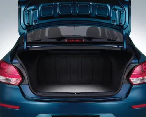 Illuminated luggage compartment